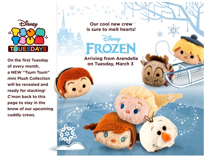 Frozen Tsum Tsum USA