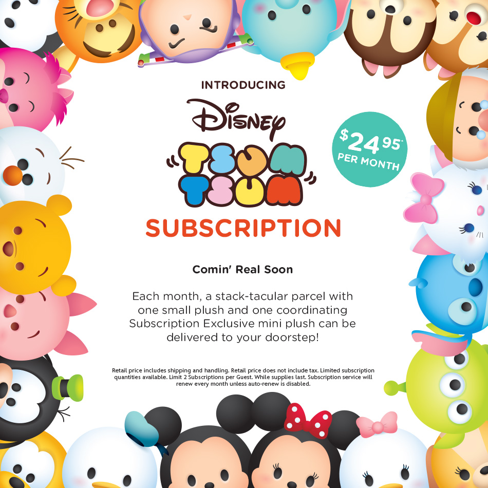 Disney Tsum Tsum Subscription