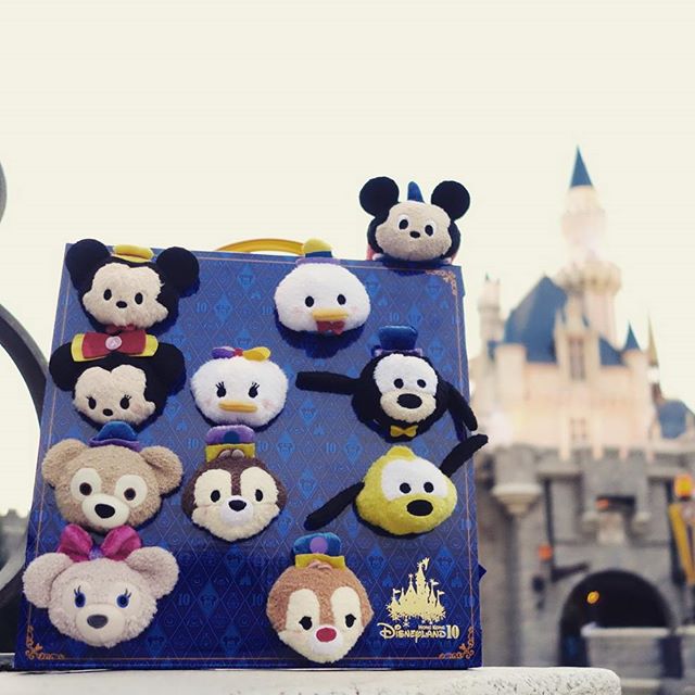 HK Disneyland 10th Anniversary Tsum Tsum Set