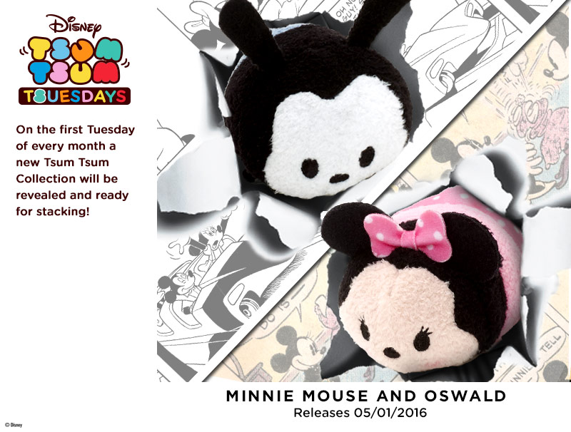 Minnie Mouse and Oswald Tsum Tsum Banner
