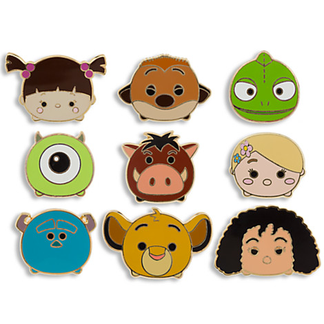 Disney Tsum Tsum Limited Edition Pin Set