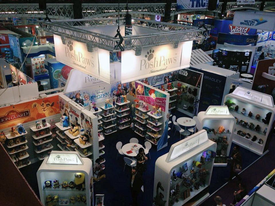 Posh Paws Int Toy Fair Stand