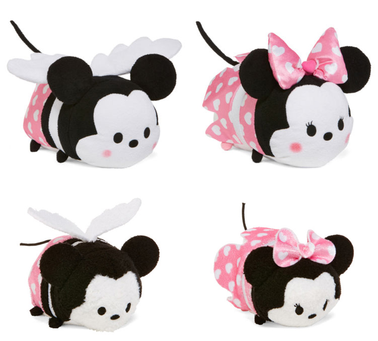 Valentines Day Pink Mickey and Minnie Tsum Tsum