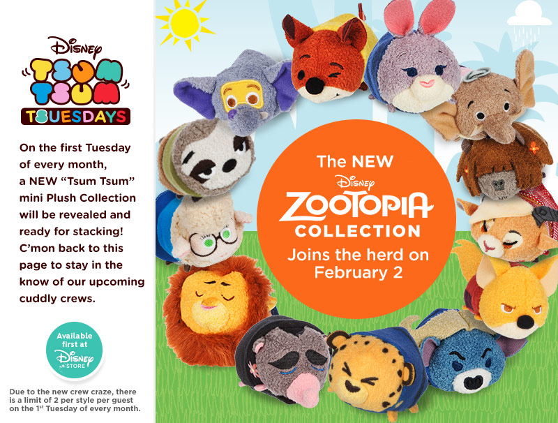 Zootopia Tsum Tsum Tsuesday Banner