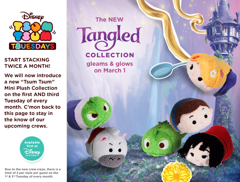 Tangled Tsum Tsum Tsuesday Banner