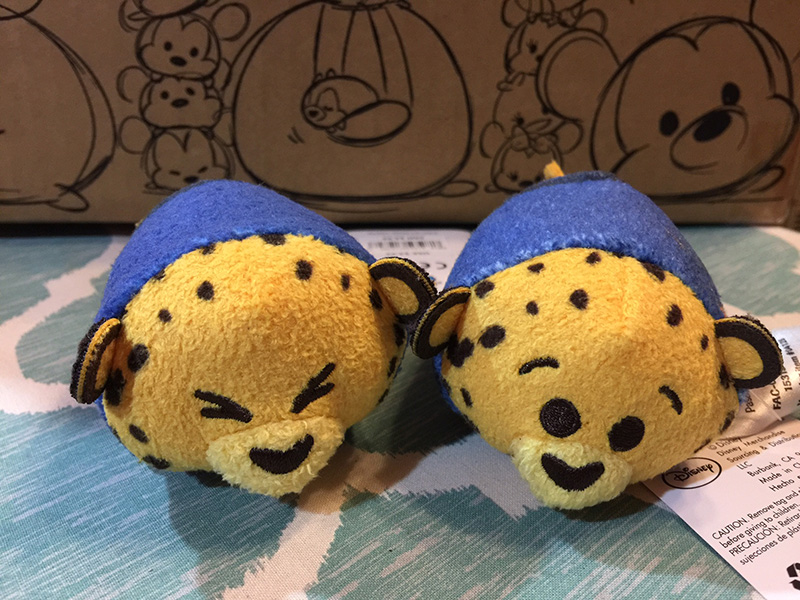 Officer Clawhauser Tsum Tsum Comparsion