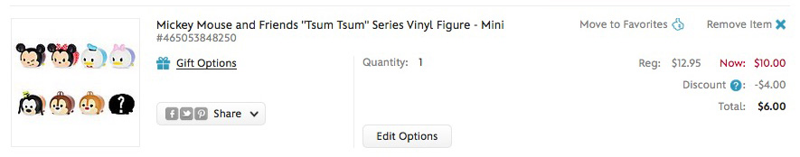 Tsum Tsum Vinyls On Sale