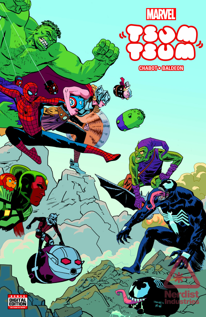 Marvel Tsum Tsum Comic Cover