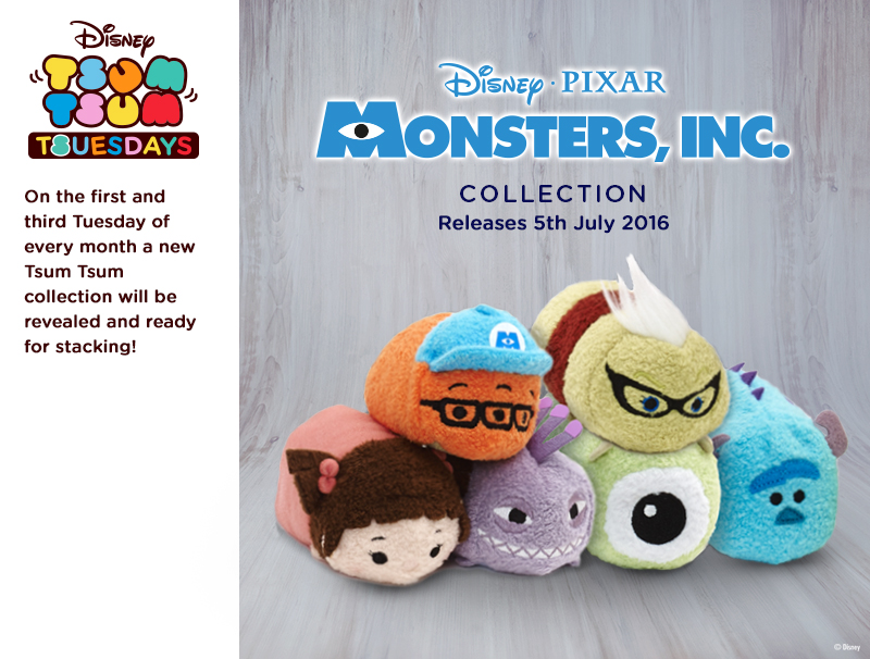Monsters, Inc. Tsum Tsum Collection Coming in July! My Tsum Tsum