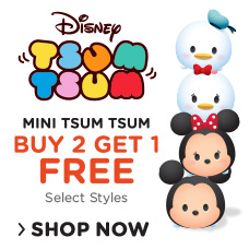 Buy 2 Get 1 Free Tsum Tsum Sale