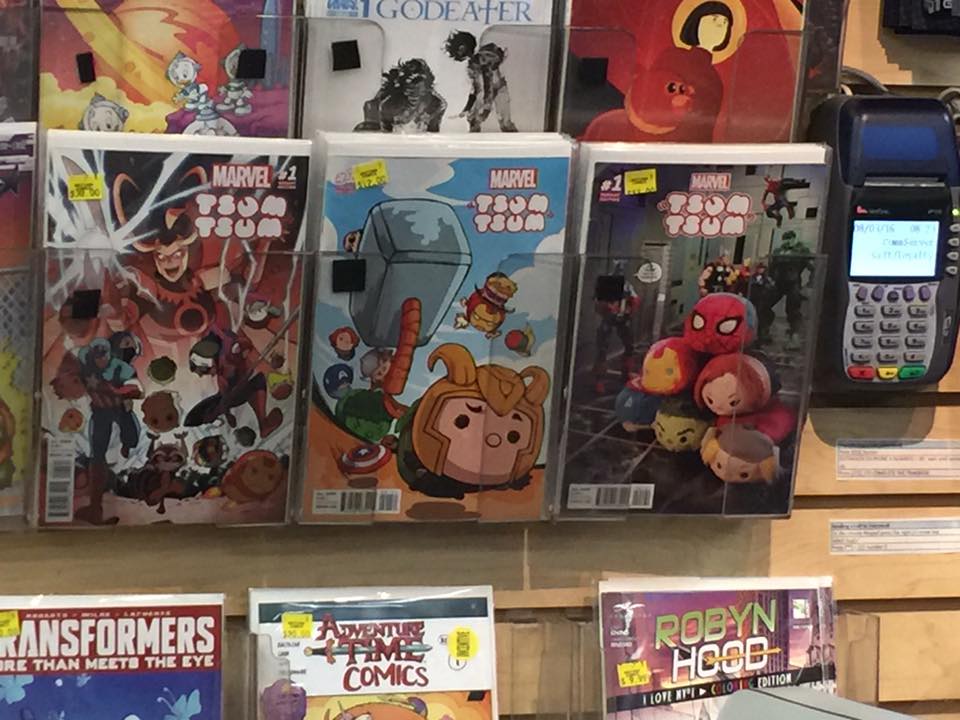 Marvel Tsum Tsum Comic Book in Stands 1