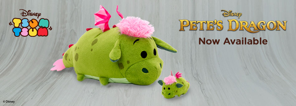 Petes Dragon Tsum Tsum Collection Now Available UK Banner