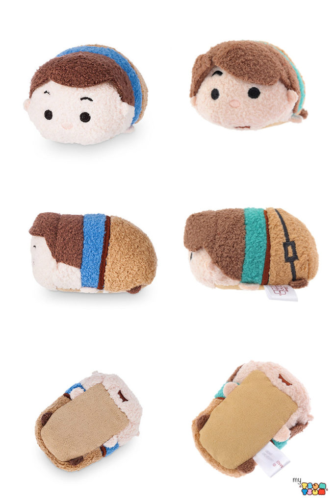 US vs JP Flynn Rider Tsum Tsum Mini