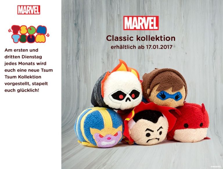 Marvel Icons Tsum Tsum Collection Coming to Europe January